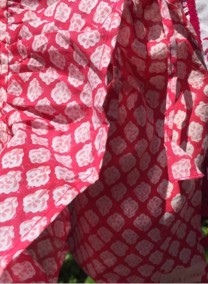 Tunique de plage Caftan pour fille ROSE ECLAT
