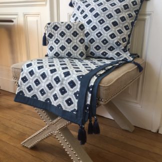 Nappe Plaid Dessus de lit COASTAL de VILLA D'ISSI