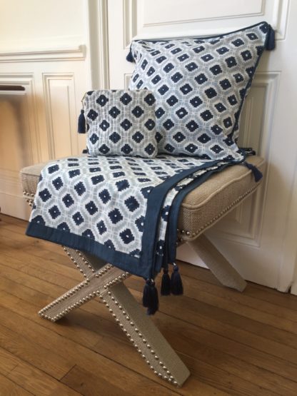 Nappe Plaid Dessus de lit COASTAL de VILLA D'ISSI
