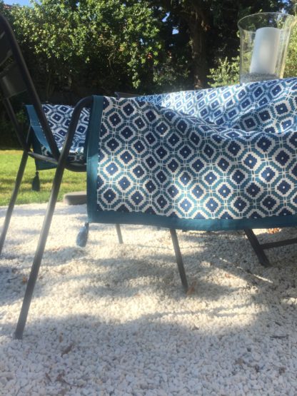 Nappe Linge de Maison Linge de table 150 x 310 cm HAMPTONS de VILLA D'ISSI
