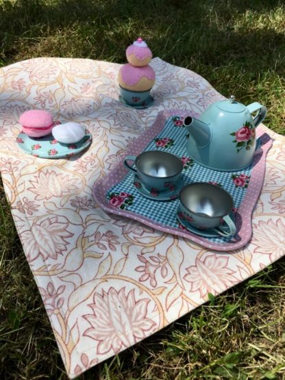 Set de table KIMI Rose Nude de VILLA D’ISSI Placemat KIMI Rose Nude from VILLA D'ISSI